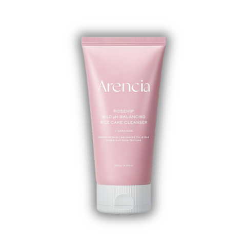 Arencia Rosehip Mild PH Balancing Rice Cake Cleanser 150g