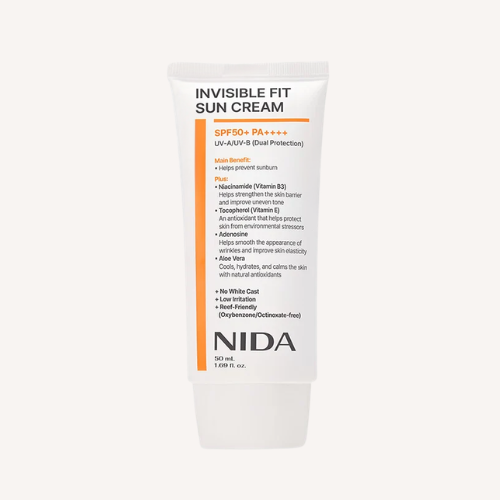NIDA Invisible Fit Sun Cream 50ml